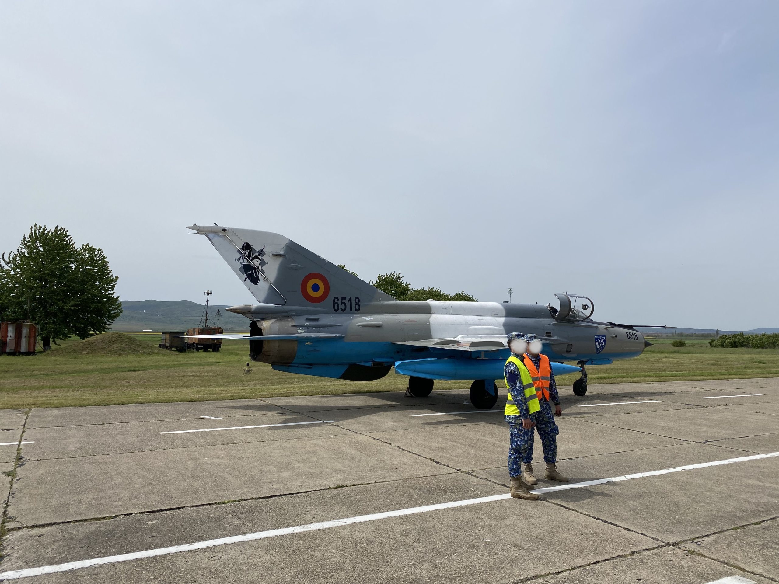 ceremonia de retragere mig 21 lancer bacau