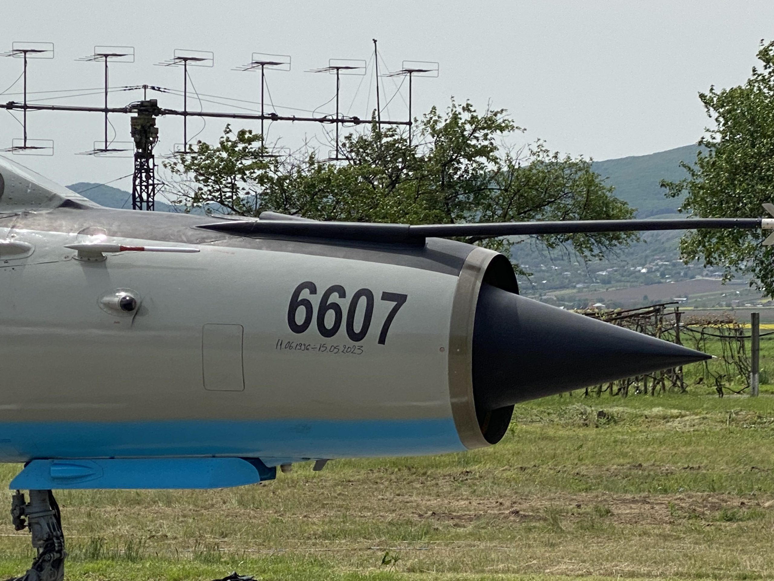 ceremonia de retragere mig 21 lancer bacau