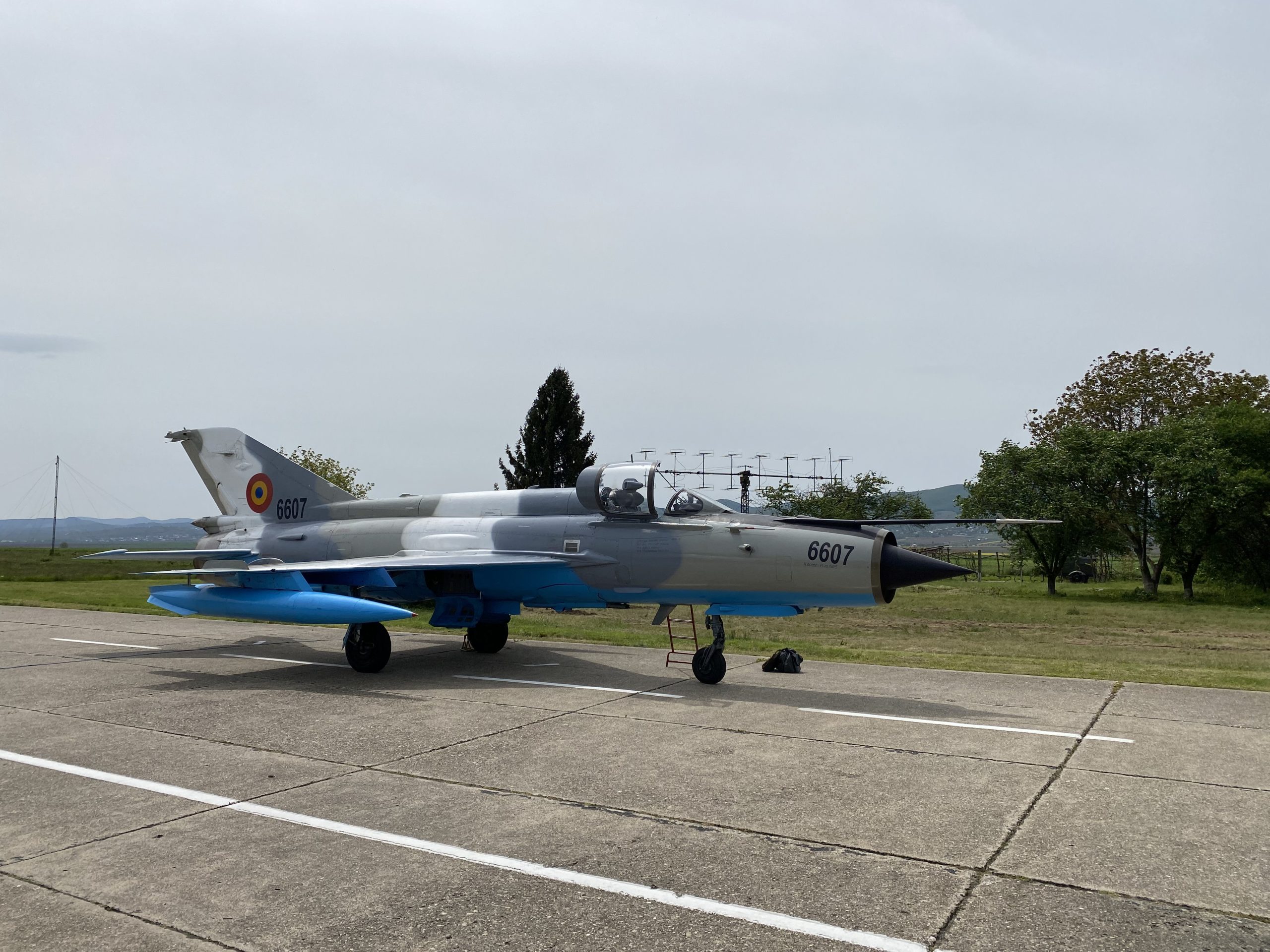 ceremonia de retragere mig 21 lancer bacau