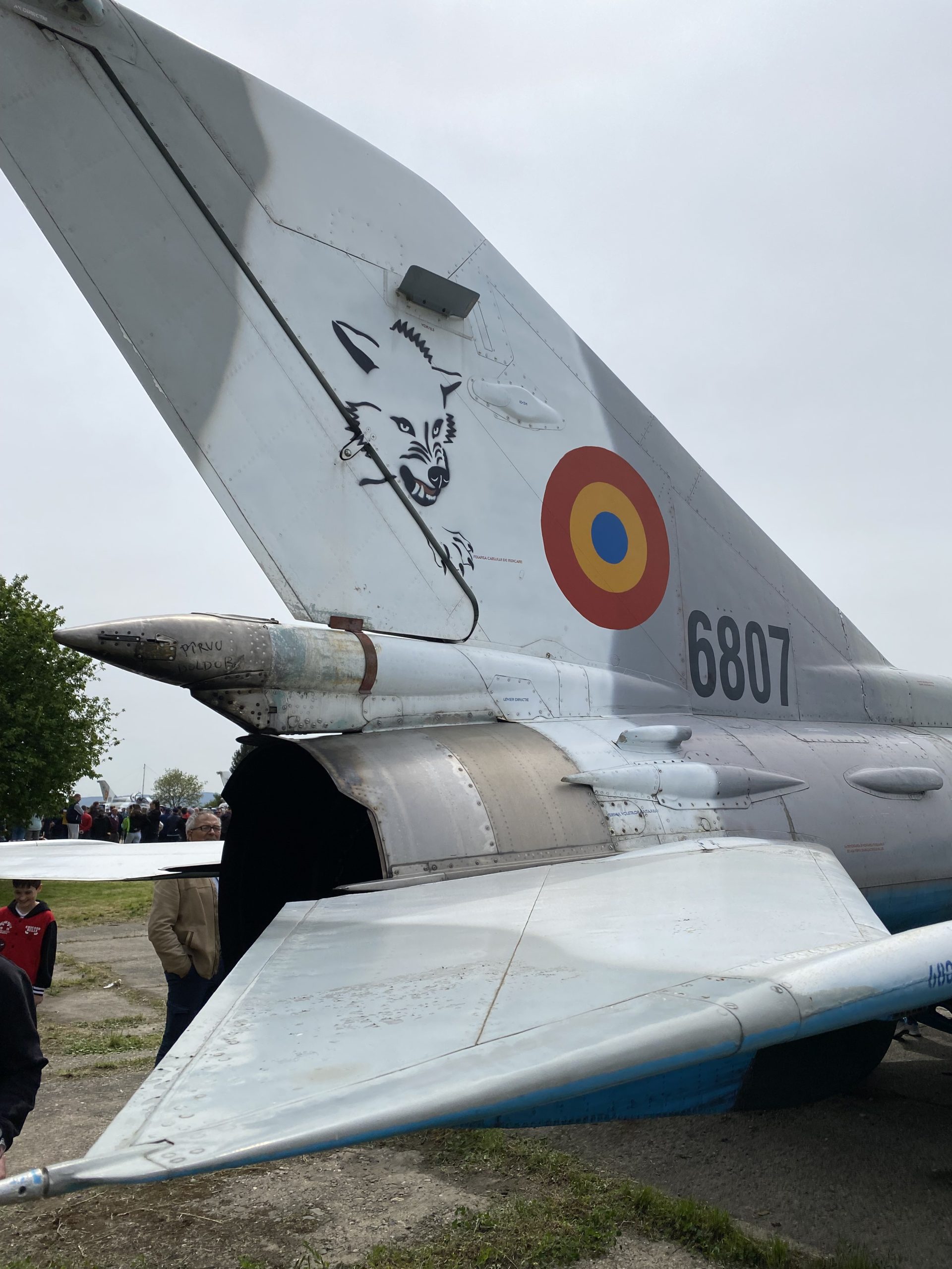 ceremonia de retragere mig 21 lancer bacau