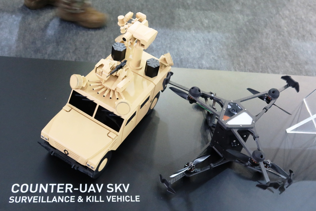 sistem MBDA anti drona sky warden