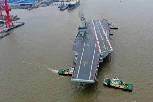 portavionul chinezesc Fujian