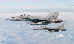 f 18 si harrier in aviatia spaniei